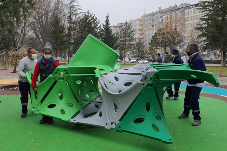 80 park için yeni oyun grupları geldi