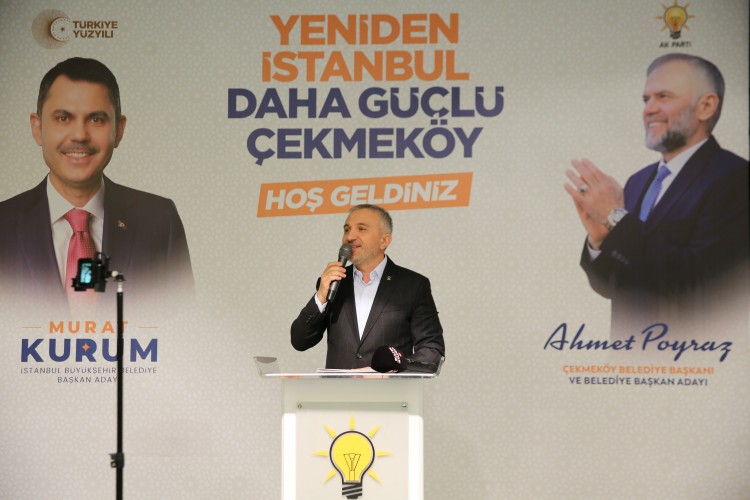 CUMHUR İTTİFAKI; ÇEKMEKÖY'ÜN UZUN ADAMIYLA DEVAM DEDİ!