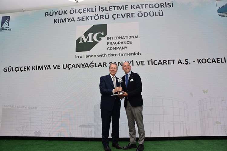 MG International Fragrance Company Çevre Ödülü Aldı