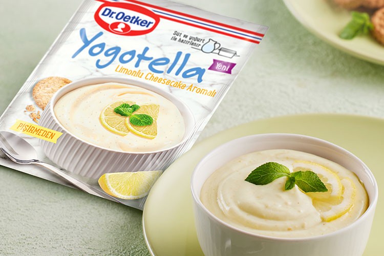 Dr. Oetker Yogotella, Şimdi Limonlu Cheesecake Aromalı!