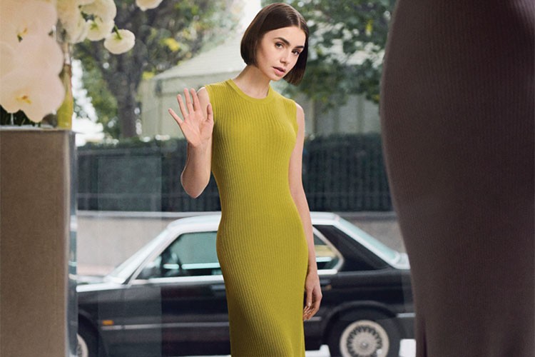 Lily Collins'li Calvin Klein ilkbahar 2025 koleksiyonu
