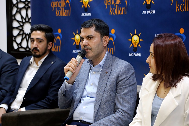 Bakan Murat Kurum, Muğla'da gençlerle buluştu