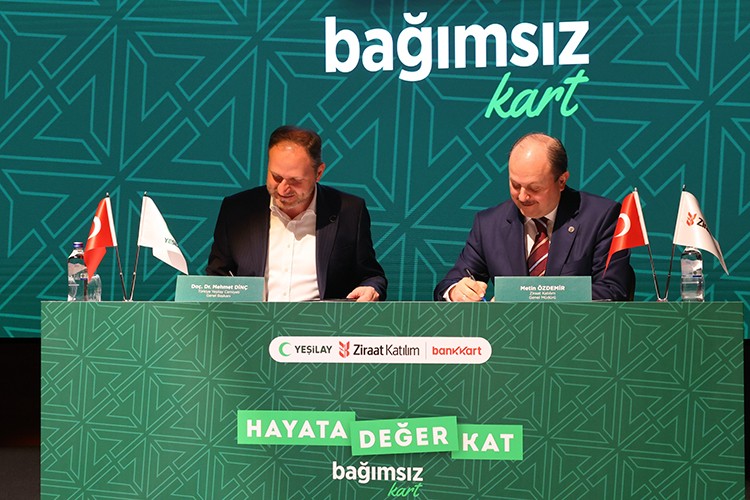 Ziraat Katılım ve Yeşilay'dan anlamlı iş birliği