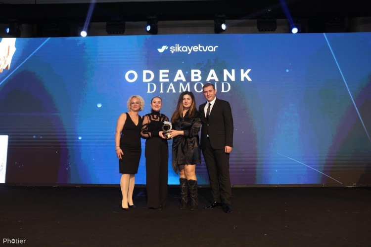 Odeabank'ın müşteri memnuniyetindeki başarısı ödülle taçlandı