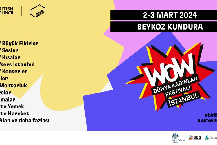 WOW - DÜNYA KADINLAR FESTİVALİ BUGÜN BAŞLIYOR