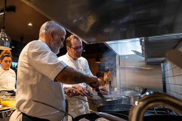 Özel bir gurme yemeği