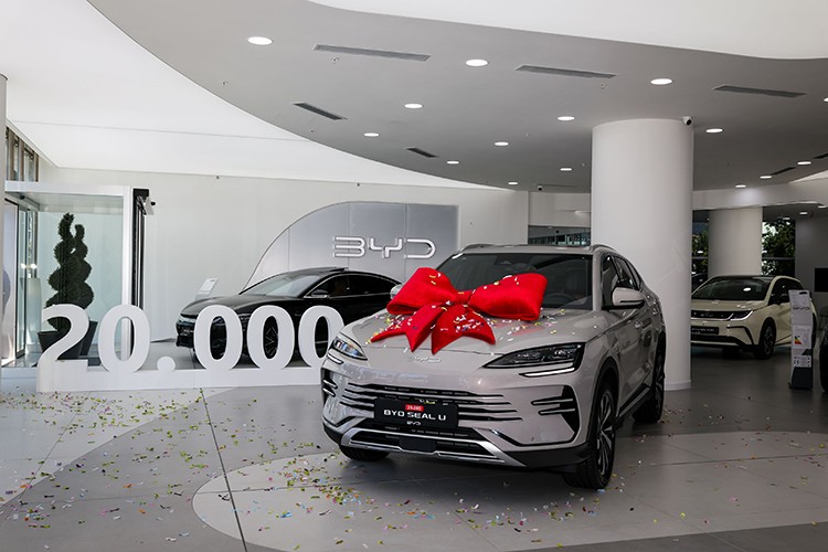 BYD SEAL U'nun Türkiye'deki teslimat sayısı 20 bine ulaştı