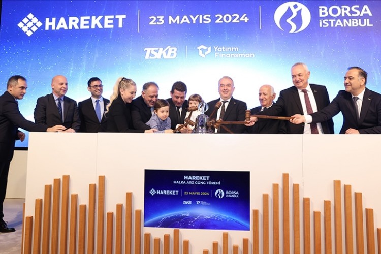 Borsa İstanbul'da gong, Hareket Proje Taşımacılığı ve Yük Mühendisliği AŞ için çaldı