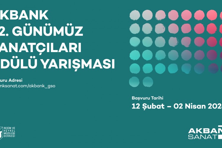 AKBANK 42. GÜNÜMÜZ SANATÇILARI ÖDÜLÜ YARIŞMASI BAŞVURULARI DEVAM EDİYOR