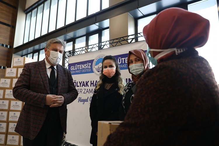 160 aileye glutensiz gıda desteği