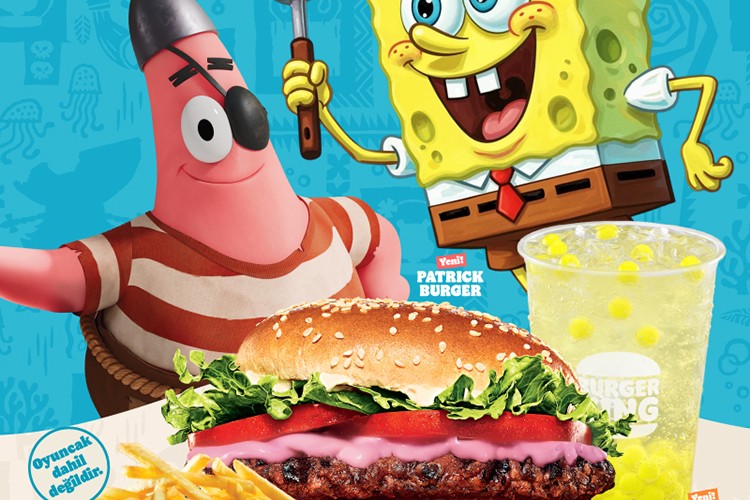 Sünger Bob'un dünyası, Burger King menülerinde