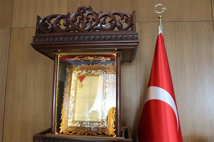 Kahramanmaraş'ın "İstiklal madalyası" 100 yıldır özenle korunuyor