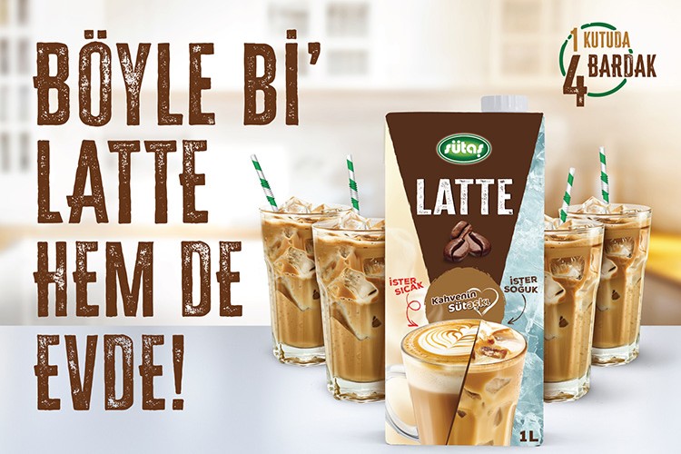 Sütaş, latte keyfini eve taşıyor