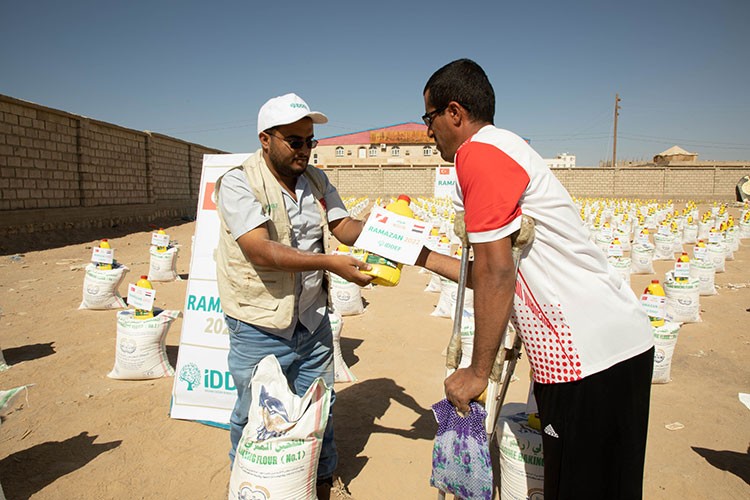 İDDEF'ten Yemen'de Kumanya Dağıtımı