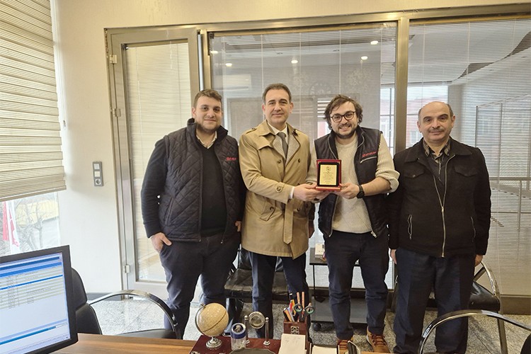 Opaş Elektrik'e Teşekkür Ziyareti