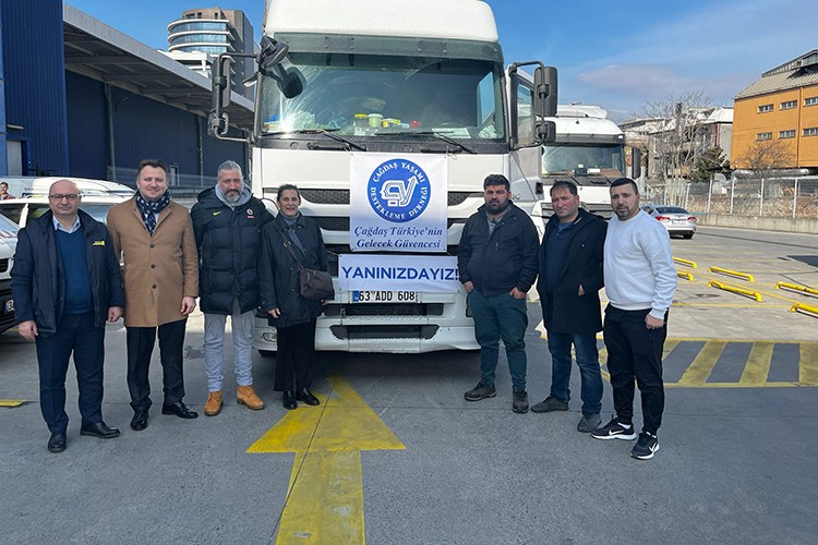 ÇYDD'nden deprem bölgelerine destek
