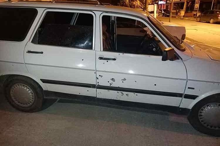 Aydın'da bir otomobile silahlı saldırı düzenlendi§