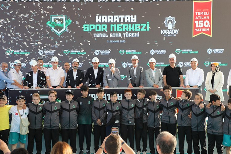 Karatay'a 372 milyon TL'lik dev spor yatırımı