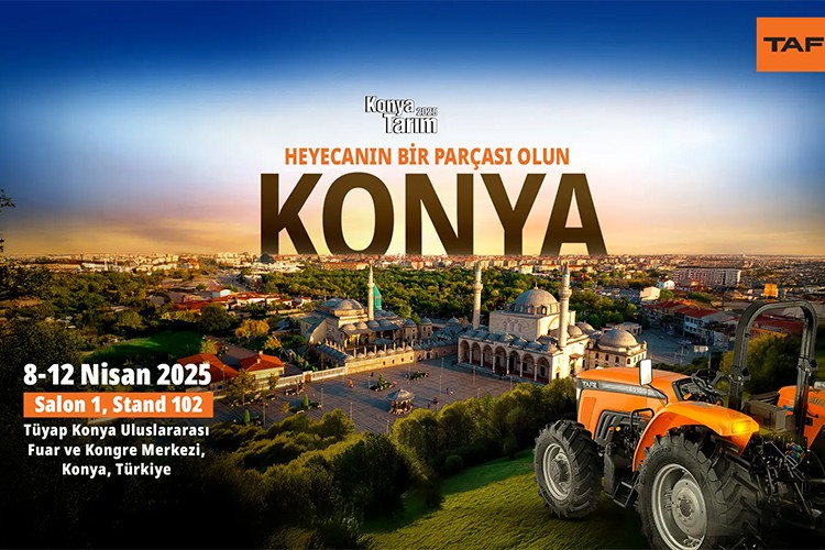 TAFE Konya Tarım Fuarı'nda yerini alıyor