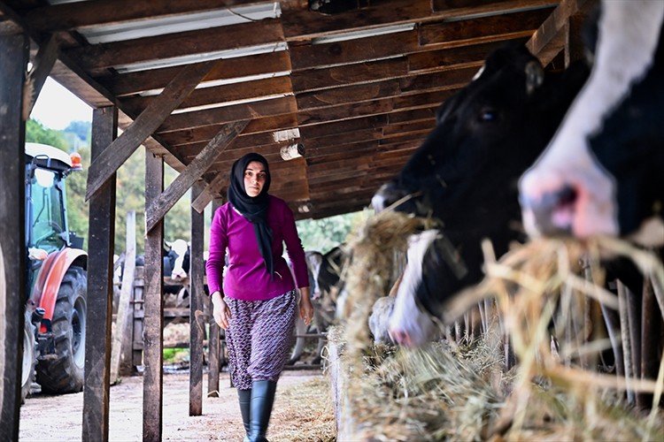 Kadın girişimci kurduğu çiftlikle hedef büyüttü