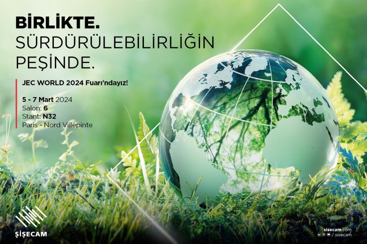 ŞİŞECAM, JEC WORLD'DE YERİNİ ALACAK