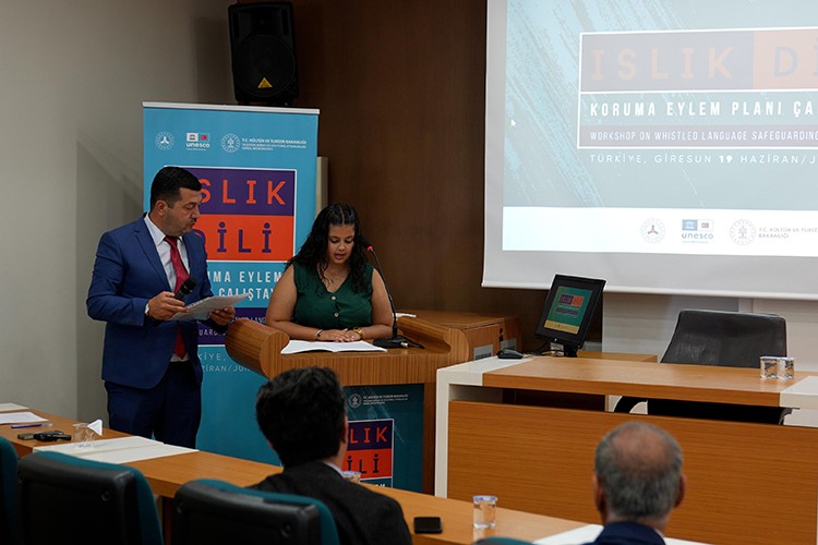 Islık Dili Koruma Eylem Planı Çalıştayı Giresun'da düzenlendi