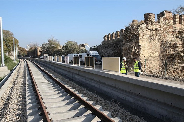 Sirkeci-Kazlıçeşme Raylı Sistem Hattı 3,7 milyon yolcu taşıdı
