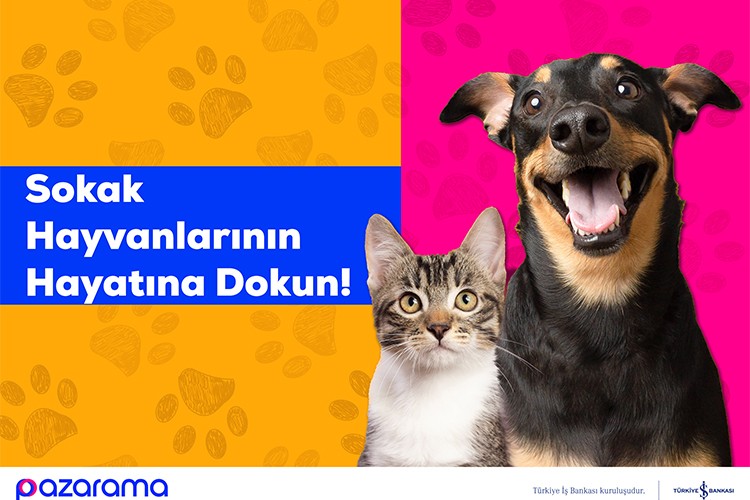 Pazarama'dan Dünya Sokak Hayvanları Günü'ne Özel Destek