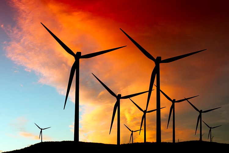 Rüzgar enerjisi kurtardı