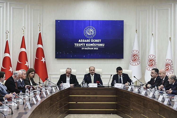 Asgari Ücret Tespit Komisyonu toplantısı başladı