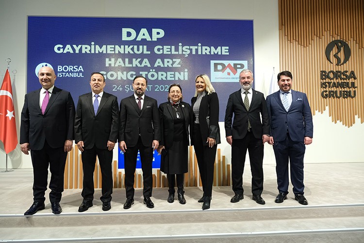 Borsa İstanbul'da gong bu kez DAP için çaldı!