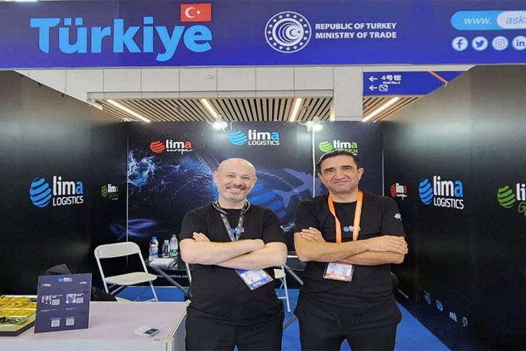 Lima Logistics Çin fuarında boy gösterdi