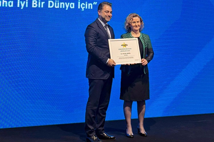 Veysel Memiş, "Sürdürülebilirlik Liderleri 50" listesine girdi