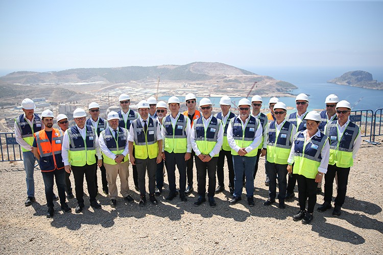 Macar belediye başkanları Akkuyu NGS'yi ziyaret etti