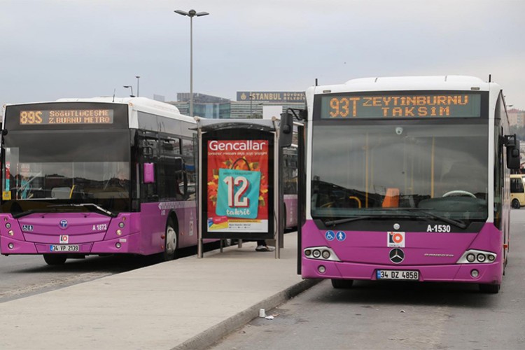 Toplu ulaşım 8 saat ücretsiz