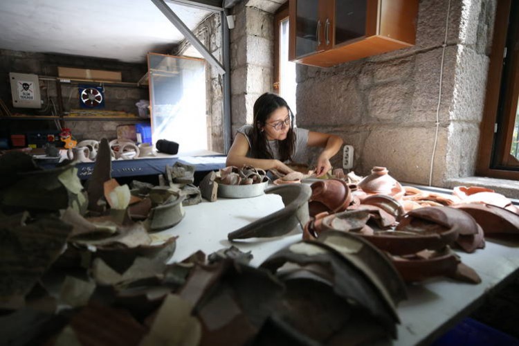 Assos'un çöplüğünden TARİH FIŞKIRIYOR