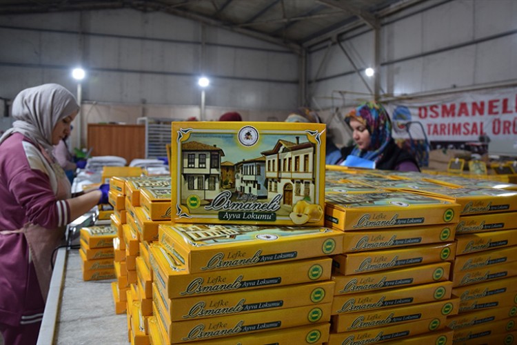 Osmaneli'nin "ayva lokumu" Suudi Arabistan ve Rusya pazarına da girdi