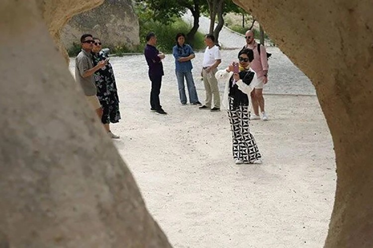 Çinli turistler yeniden Kapadokya'da