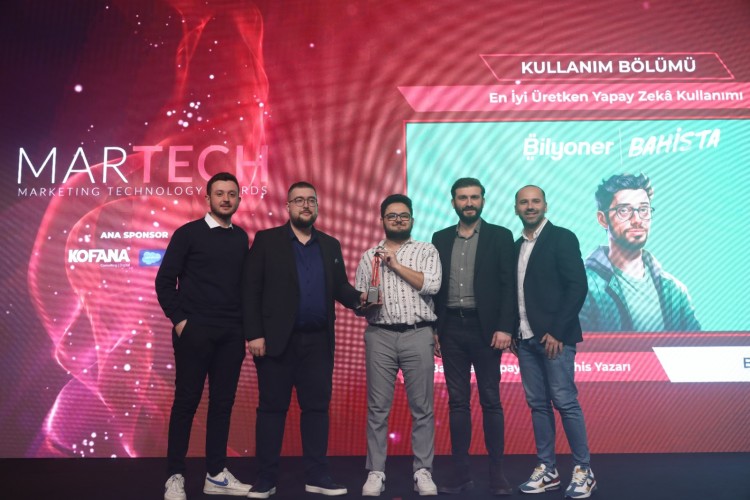 Bilyoner, MarTech Awards'da