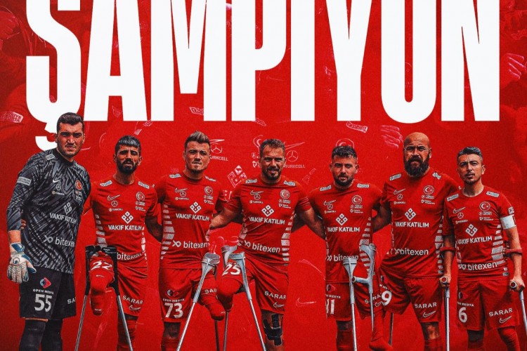 Sarar'ın Şıklık Sponsorluğundaki Milliler Avrupa'nın Zirvesinde!