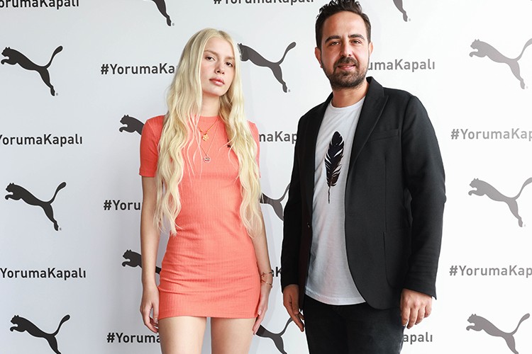 Puma ve allena Tilki'den yoruma kapalı mesaj