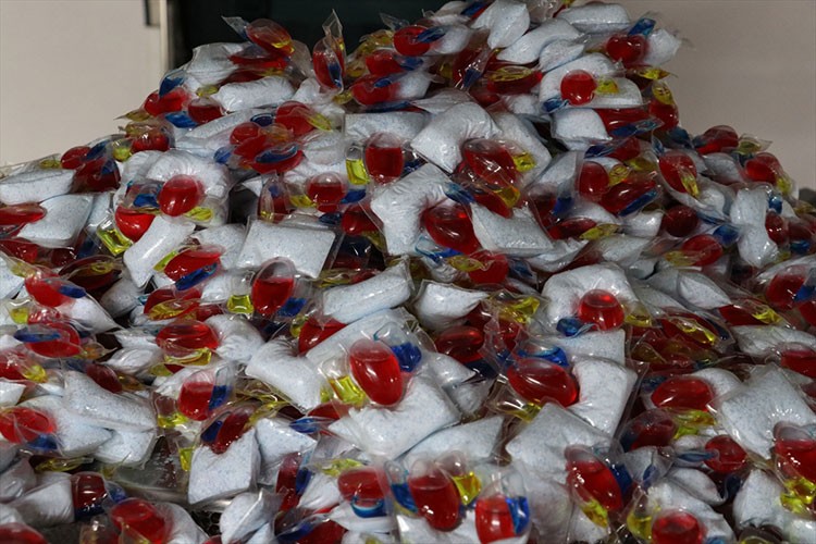 Sivas'ta üretilen bulaşık makinesi kapsülü 32 ülkeye ihraç ediliyor