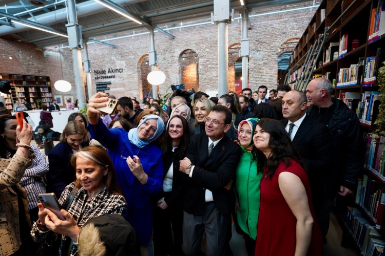 İMAMOĞLU ÇİFTİ, 'KADINLAR GÜNÜ ETKİNLİĞİ'NE KATILDI