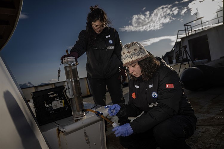 Arktik'te eDNA ve CTD tabanlı ölçümler gerçekleştirildi