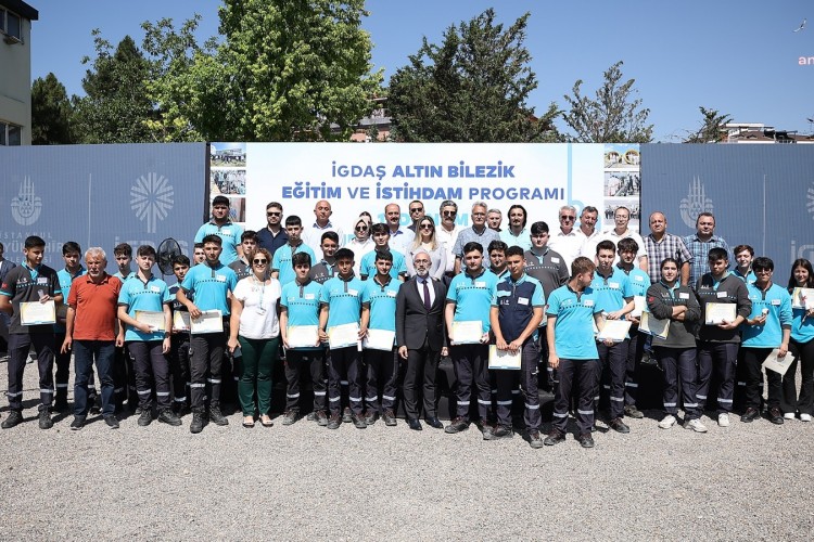 Altın Bilezik öğrencilerine İGDAŞ'ta iş fırsatı