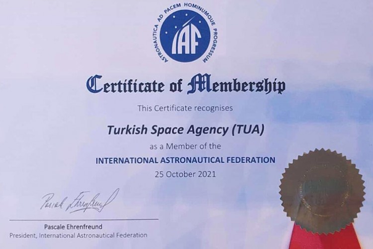 SAHA'nın üyeliği onaylandı