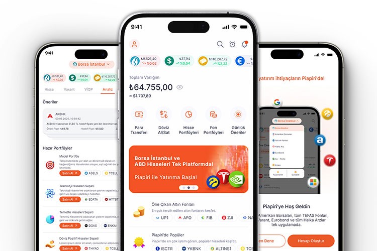 Piapiri, yurt içi ve yurt dışı işlemleri tek platformda sunuyor