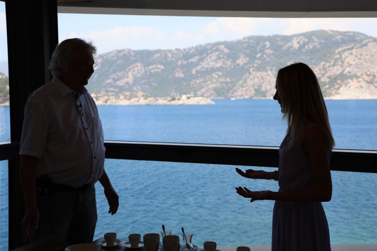 Dünyaca ünlü Termal Uzmanı Prof. Dr. Karl Ludwig Resch Marmaris'te incelemelerde bulundu