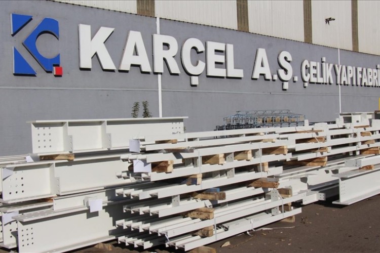 Şişecam'ın Karabük'te kum hazırlama tesisinin yapısal çelik işlerini KARÇEL üstlendi