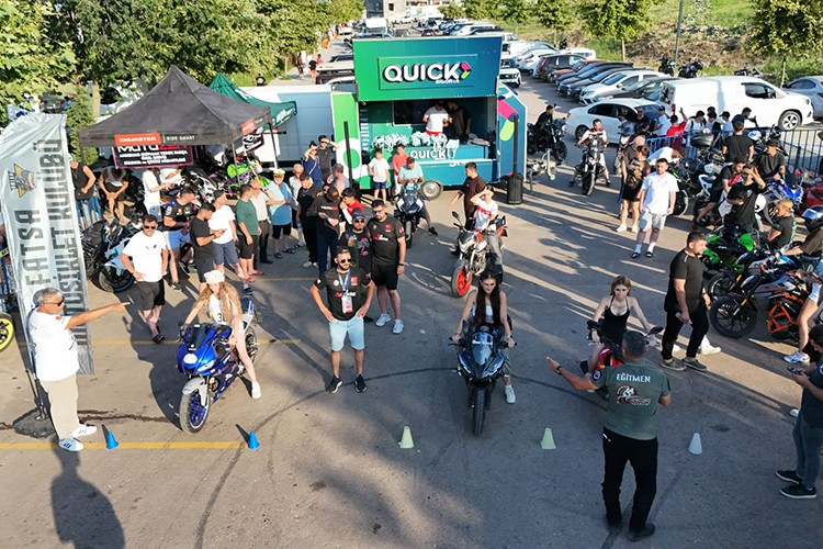 Quick Sigorta motosiklet tutkusunu Karadeniz kıyısına taşıdı